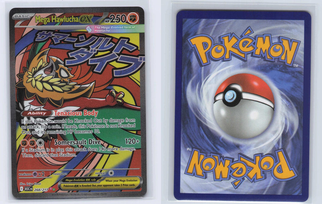 (#268/217) Mega Hawlucha ex - Holo [Ascended Heroes]