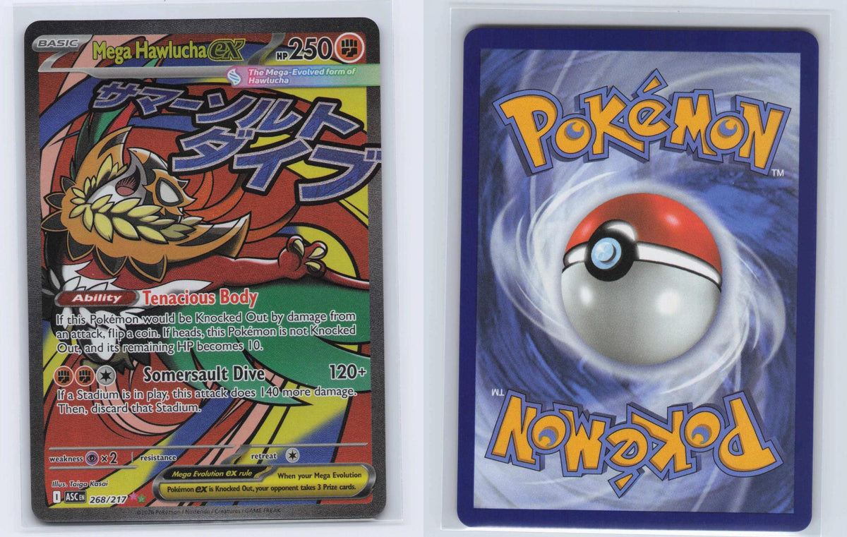 (#268/217) Mega Hawlucha ex - Holo [Ascended Heroes]