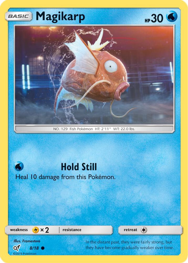 (#8/18) Magikarp (Holo Common) [Detective Pikachu]