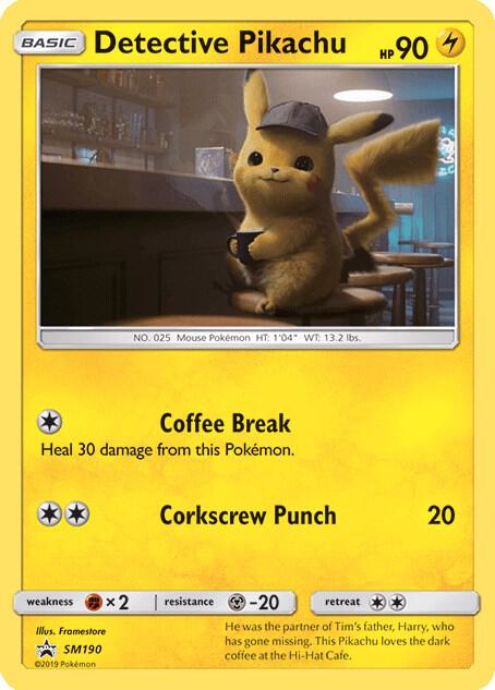 (#SM190) Detective Pikachu - [SM Promos]