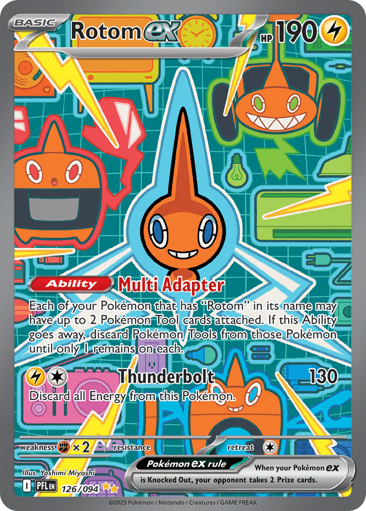 (#126/094) Rotom ex - Holo [Phantasmal Flames]