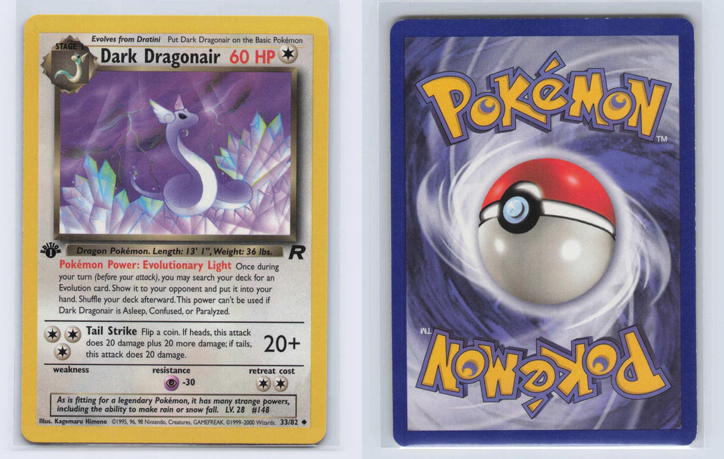 (#33/82) Dark Dragonair - 1st Edition [Team Rocket]