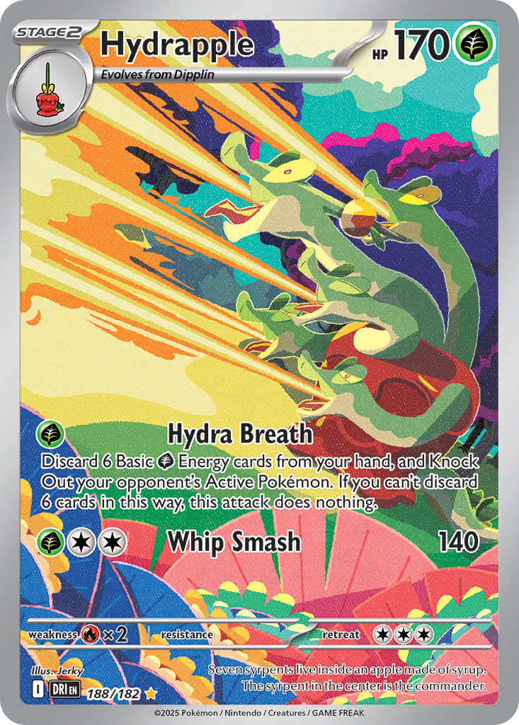 (#188/182) Hydrapple - Holo [Destined Rivals]