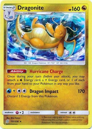 (#151/236) Dragonite - (Cracked Ice Holo) [Deck Exclusives]