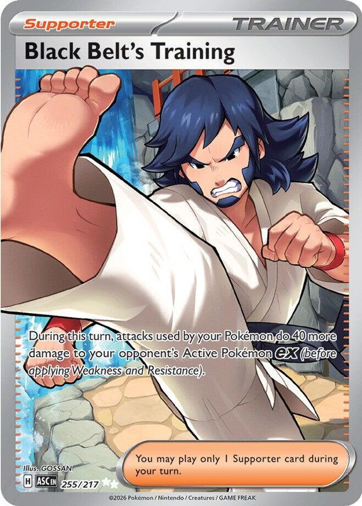 (#255/217) Black Belt's Training - Holo [Ascended Heroes]
