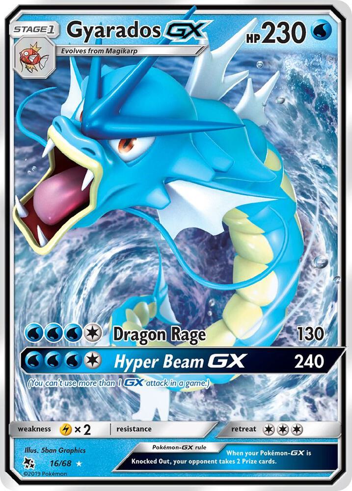 (#16/68) Gyarados GX [Hidden Fates]
