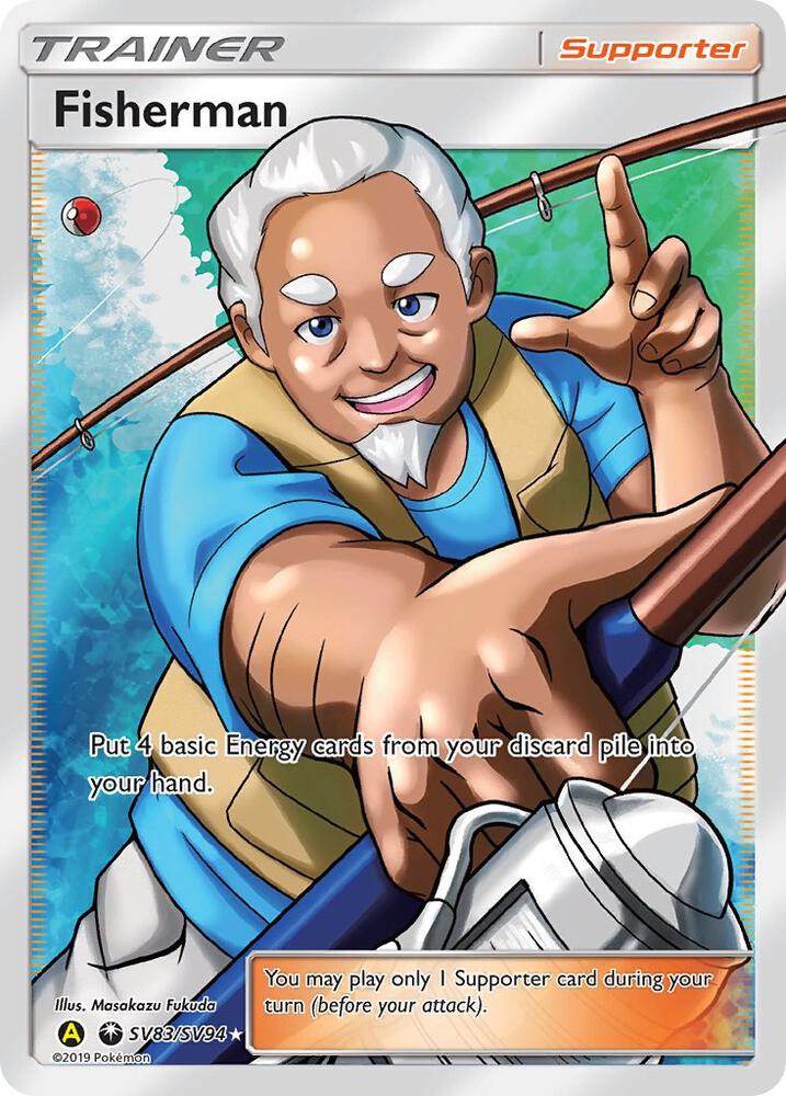 (#SV83/SV94) Fisherman [Hidden Fates: Shiny Vault]