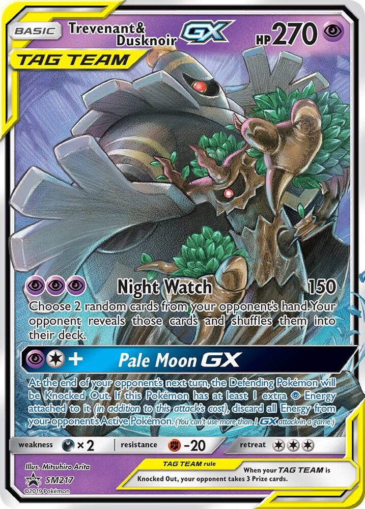(#SM217) Trevenant & Dusknoir GX [SM Promos]