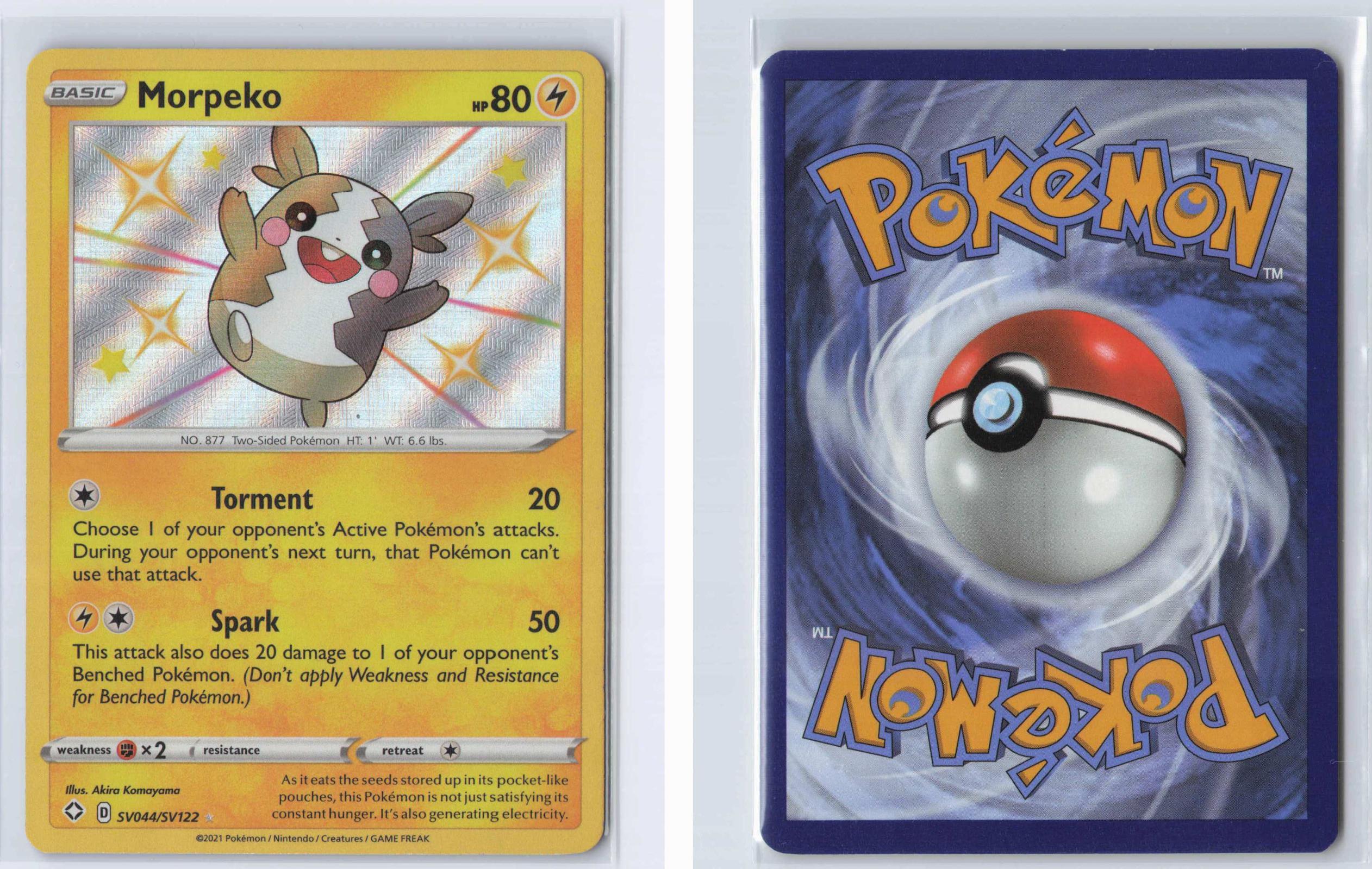 (#SV044/SV122) Morpeko - Holo [Shining Fates Shiny Vault]