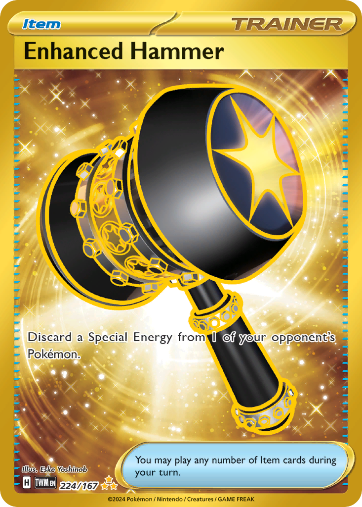 (#224/167) Enhanced Hammer - Holo [Twilight Masquerade]