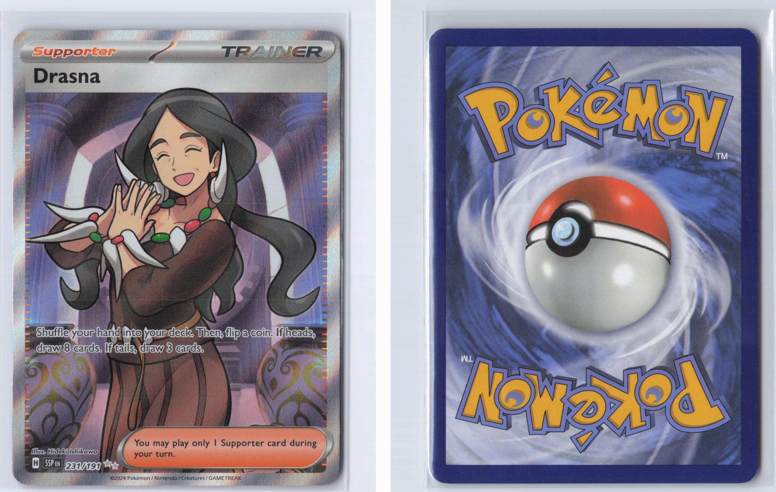 (#231/191) Drasna - Holo [Surging Sparks]