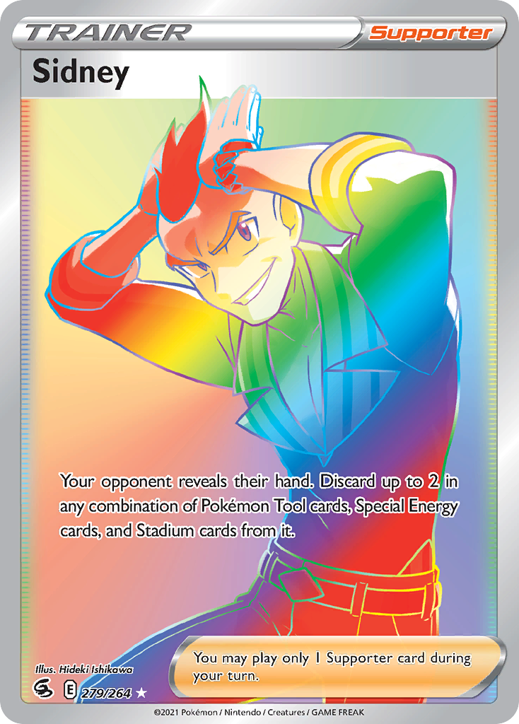 (#279/264) Sidney - Holo [Fusion Strike]