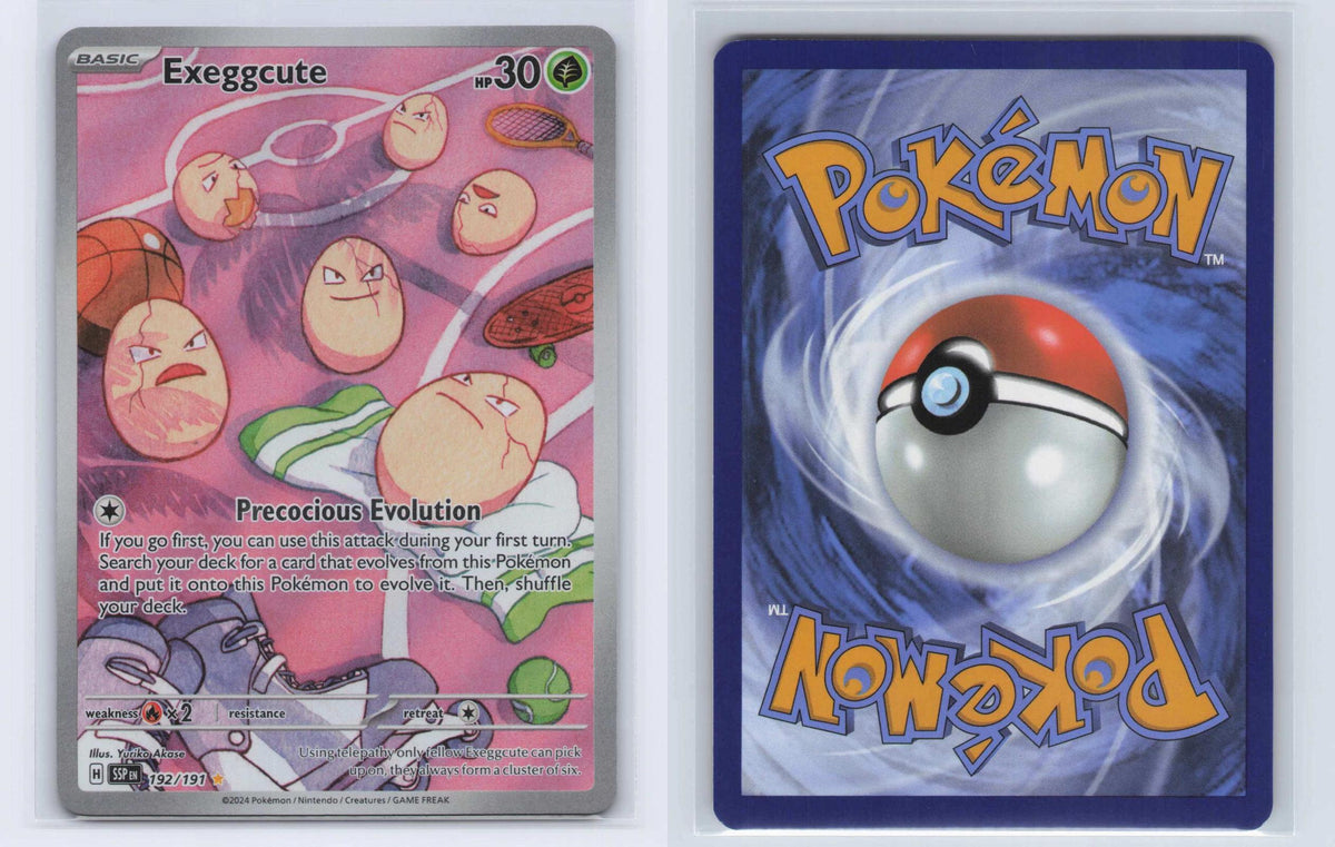 (#192/191) Exeggcute - Holo [Surging Sparks]