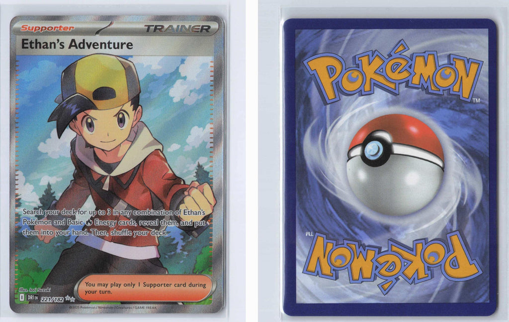 (#221/182) Ethan's Adventure - Holo [Destined Rivals]