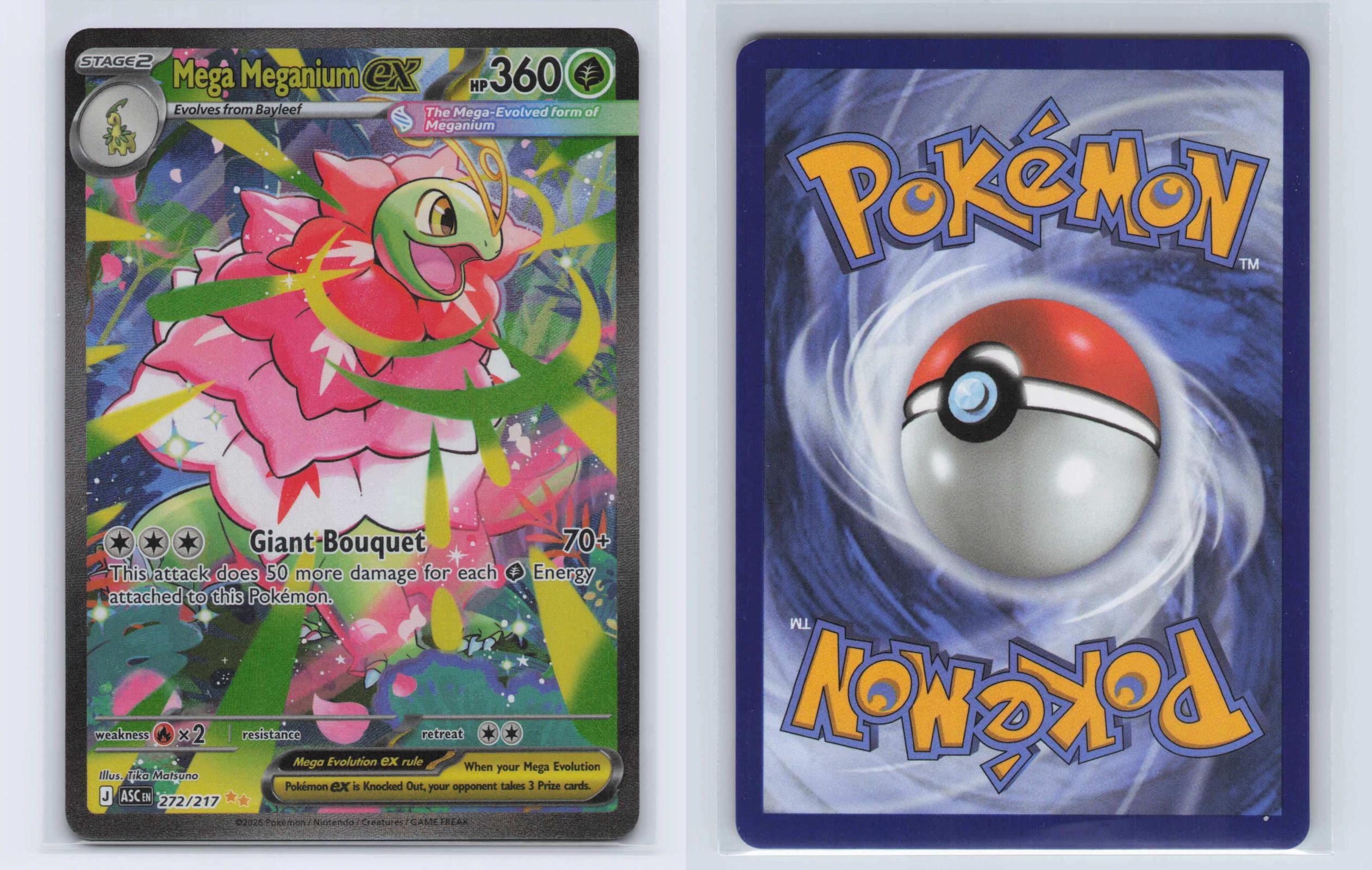 (#272/217) Mega Meganium ex - Holo [Ascended Heroes]
