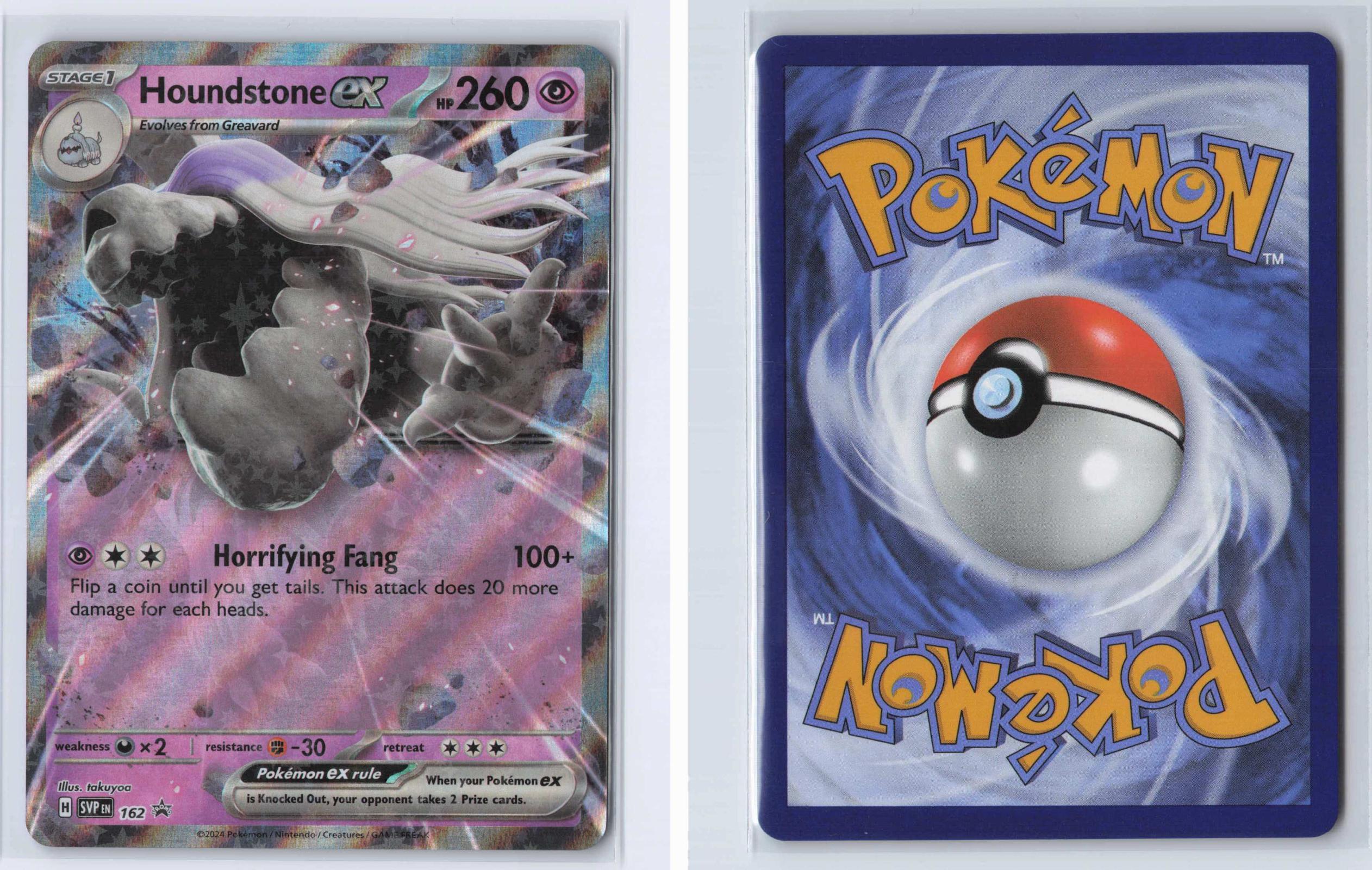 (#162) Houndstone ex - Holo [Scarlet & Violet Promo]