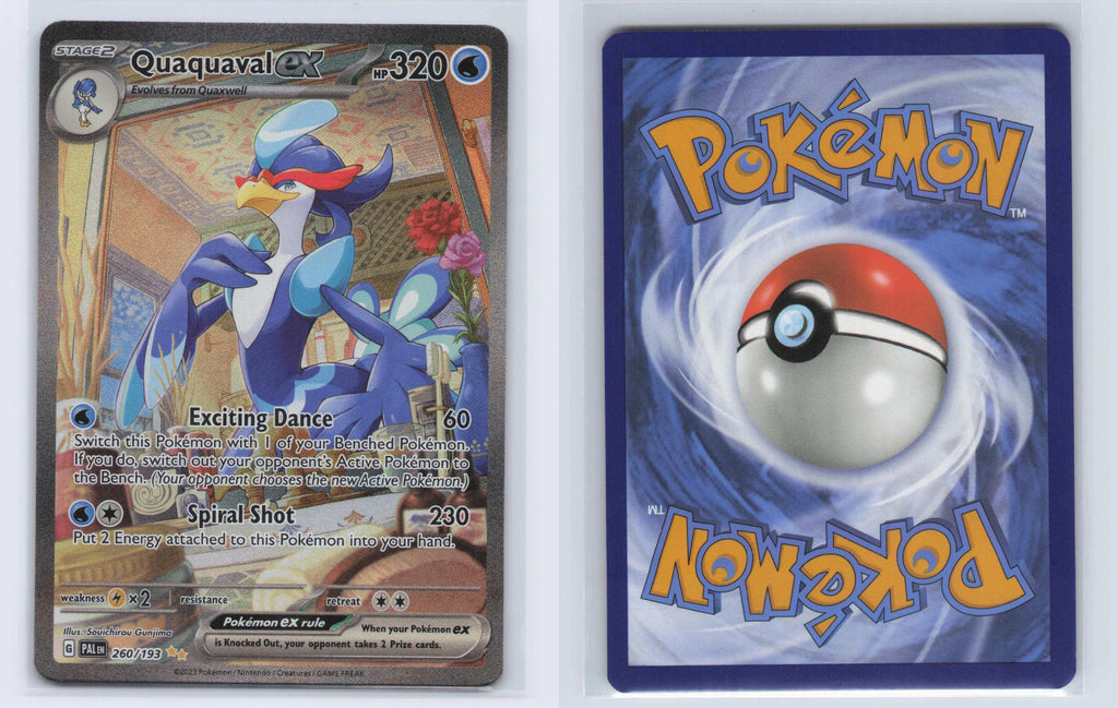 (#260/193) Quaquaval ex - Holo [Paldea Evolved]