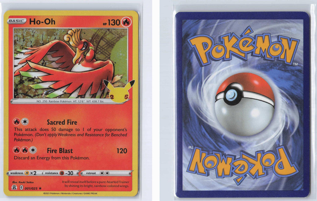 (#001/025) Ho-Oh - Holo [Celebrations]