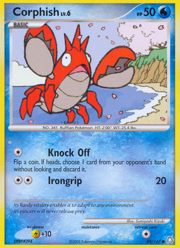 (#89/146) Corphish - Reverse Holo [Legends Awakened]