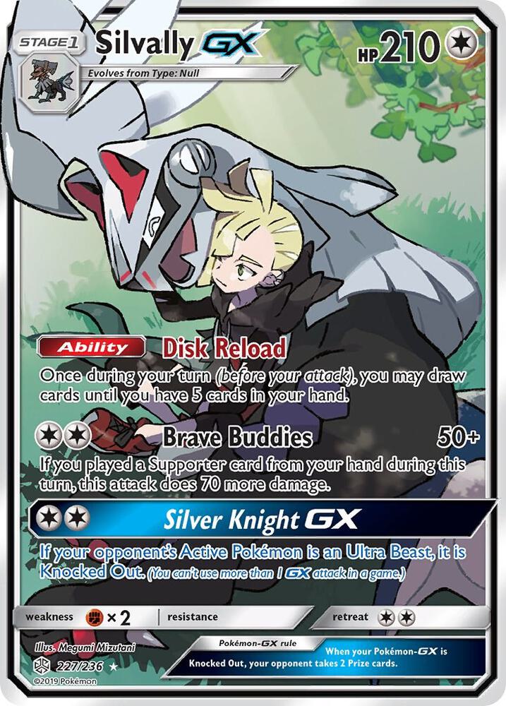 (#227/236) Silvally GX (Full Art) [SM - Cosmic Eclipse]
