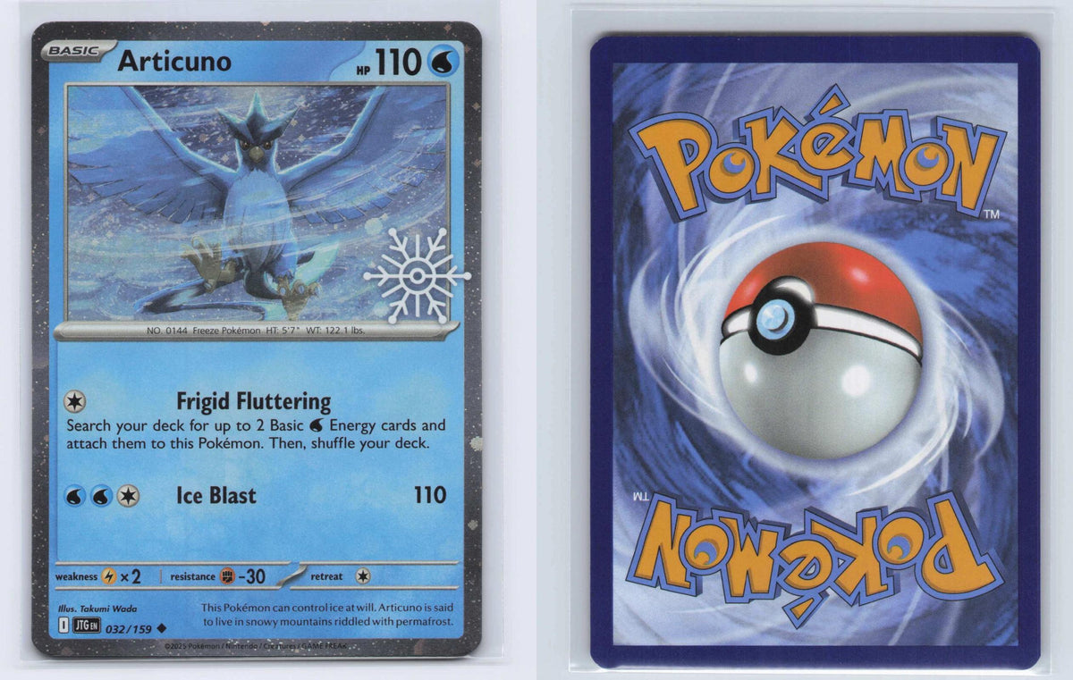 (#032/159) Articuno (Holiday Calendar) - Holo [Miscellaneous Cards & Products]