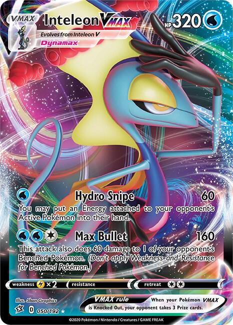 (#050/192) Inteleon VMAX [SWSH02: Rebel Clash]