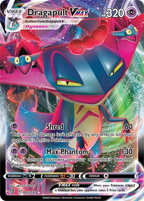 (#093/192) Dragapult VMAX [SWSH02: Rebel Clash]