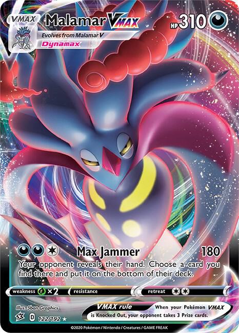 (#122/192) Malamar VMAX [SWSH02: Rebel Clash]