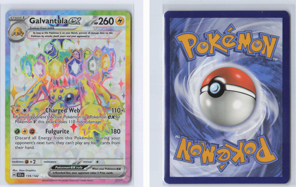 (#159/142) Galvantula ex - Holo [Stellar Crown]