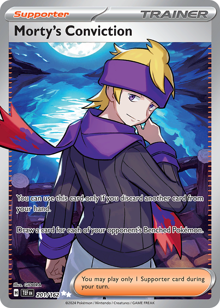 (#201/162) Morty's Conviction - Holo [Temporal Forces]