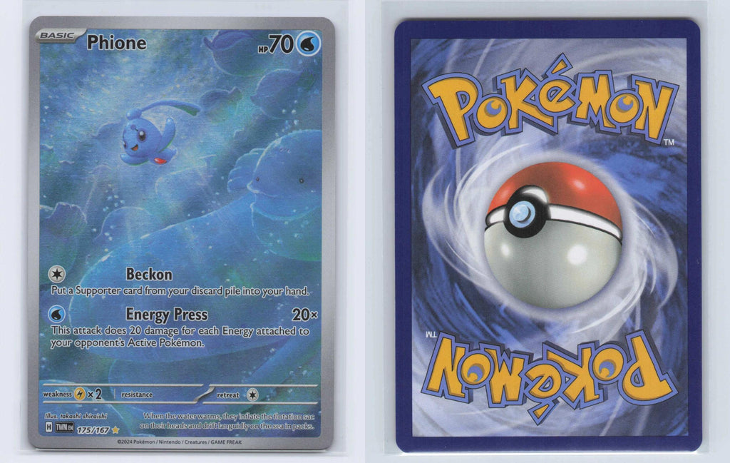 (#175/167) Phione - Holo [Twilight Masquerade]