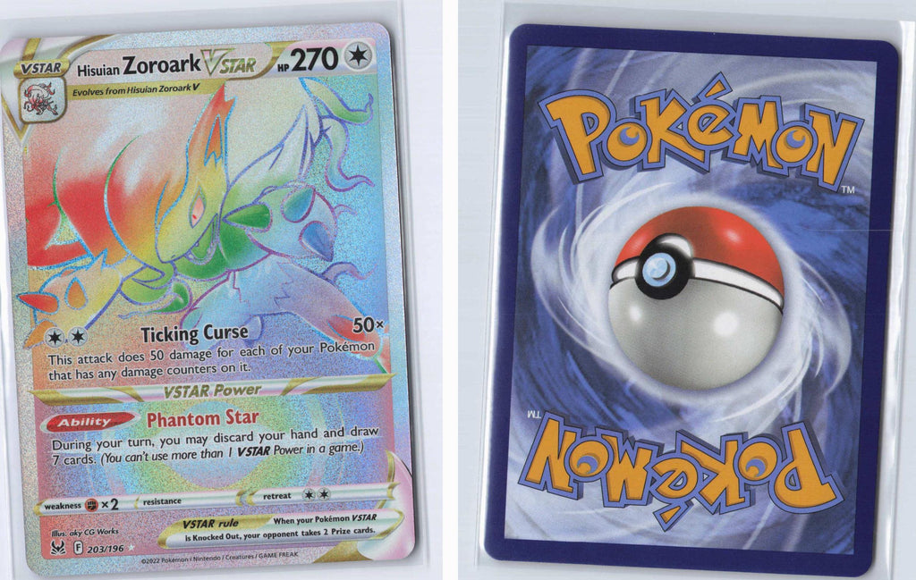 (#203/196) Hisuian Zoroark VSTAR - Holo [Lost Origin]