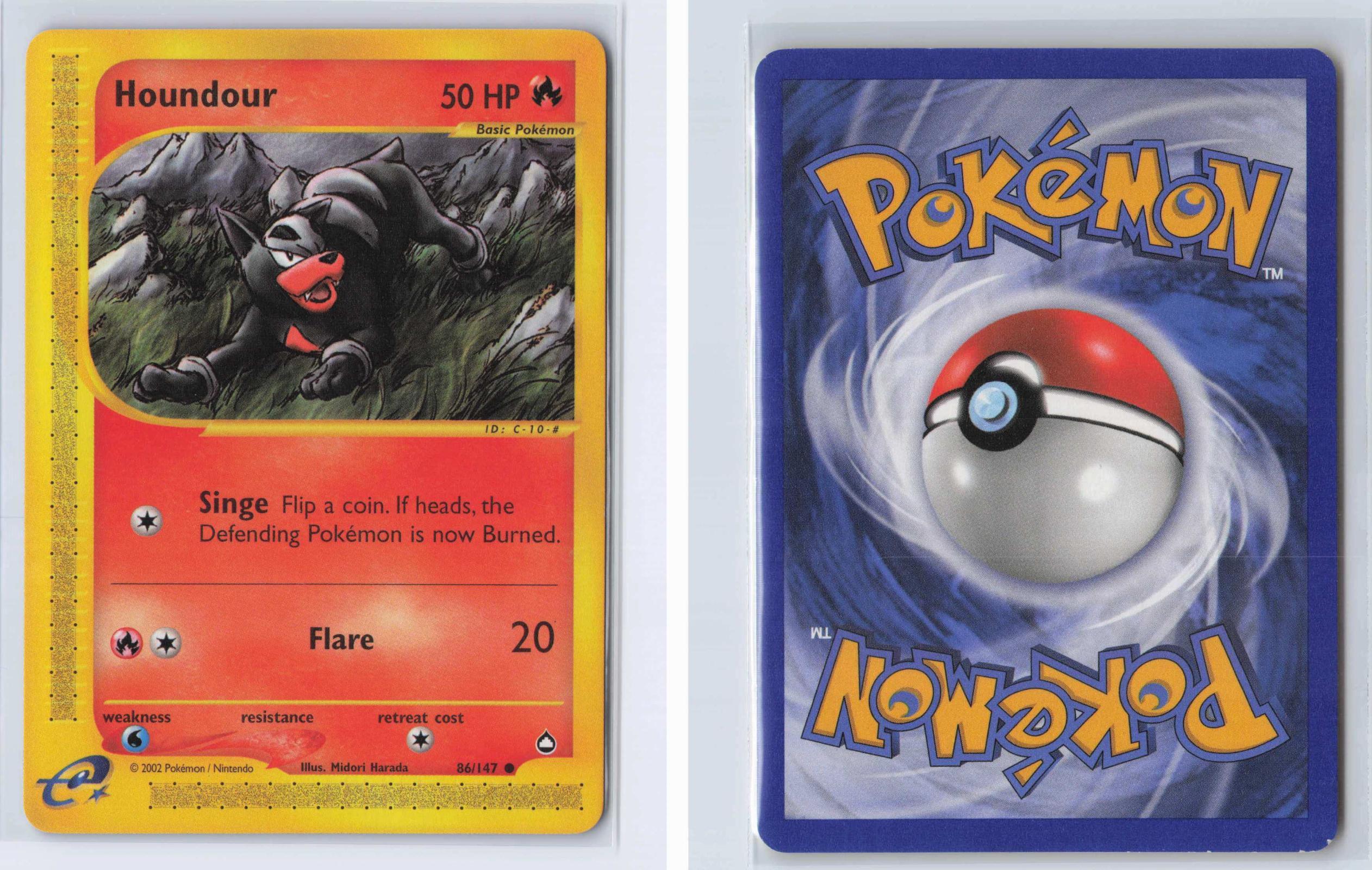 (#86/147) Houndour - Normal [Aquapolis]