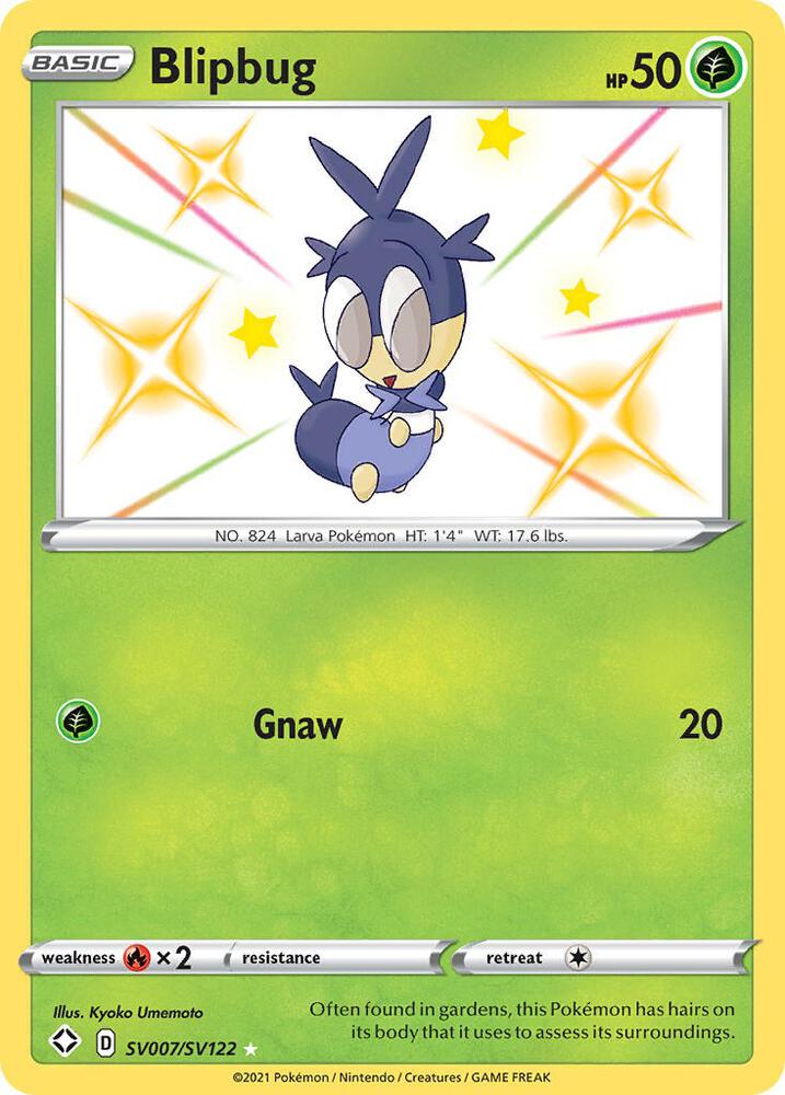 (#SV007/SV122) Blipbug [Shining Fates: Shiny Vault]