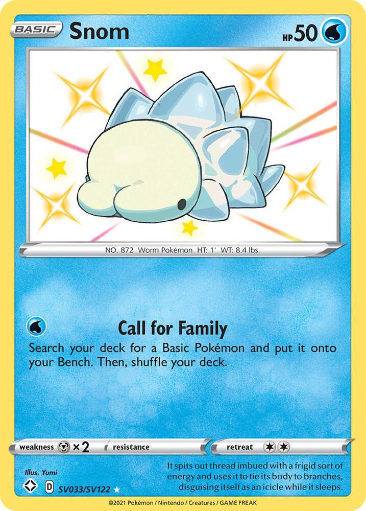 (#SV033/SV122) Snom [Shining Fates: Shiny Vault]
