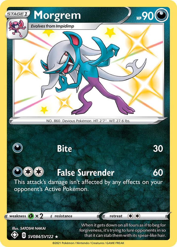 (#SV084/SV122) Morgrem [Shining Fates: Shiny Vault]