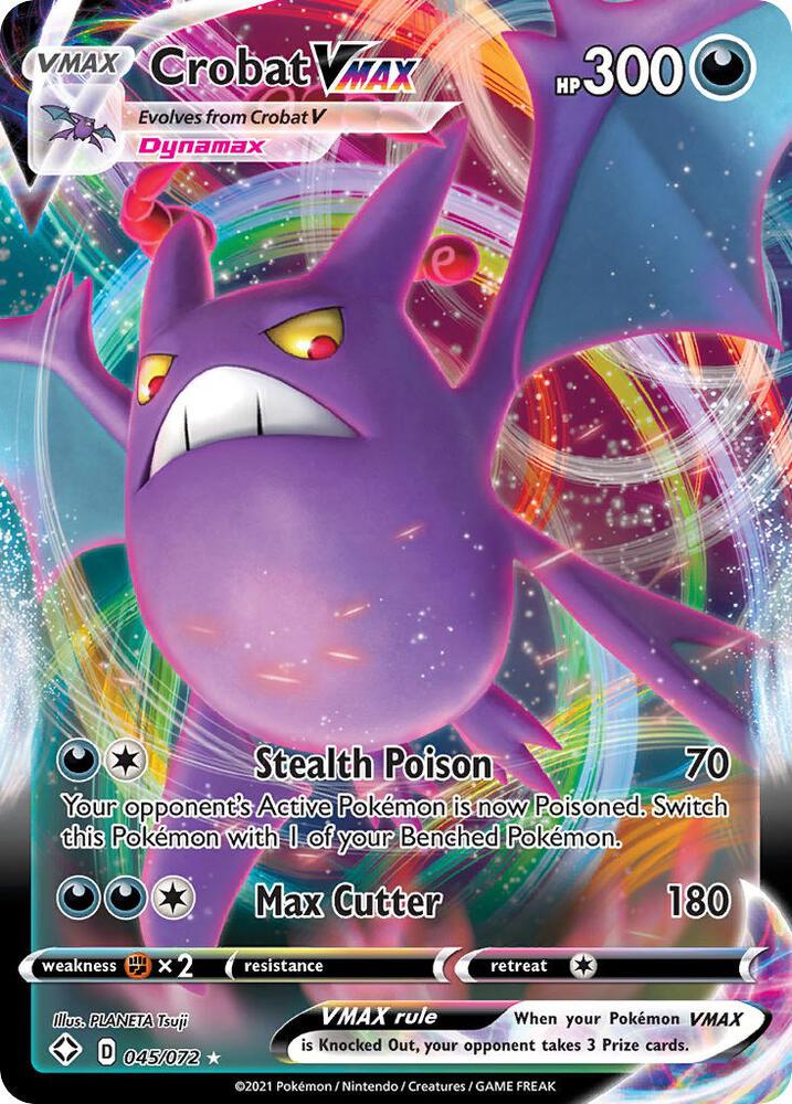 (#045/072) Crobat VMAX [Shining Fates]