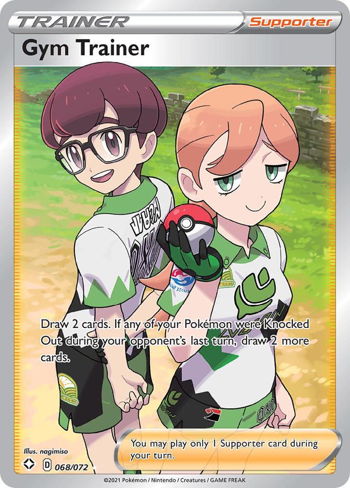 (#068/072) Gym Trainer (Full Art) [Shining Fates]