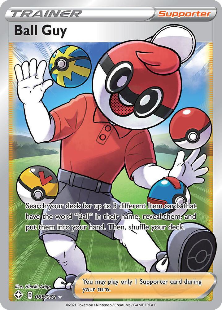 (#065/072) Ball Guy (Full Art) [Shining Fates]