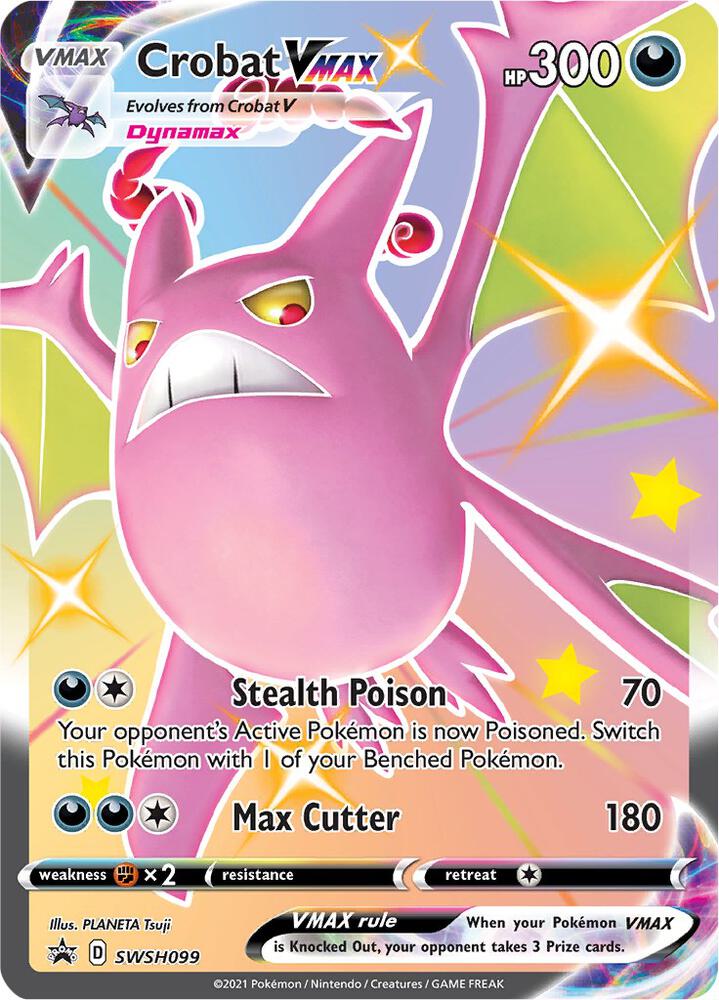 (#SWSH099) Crobat VMAX [SWSH: Sword & Shield Promo Cards]