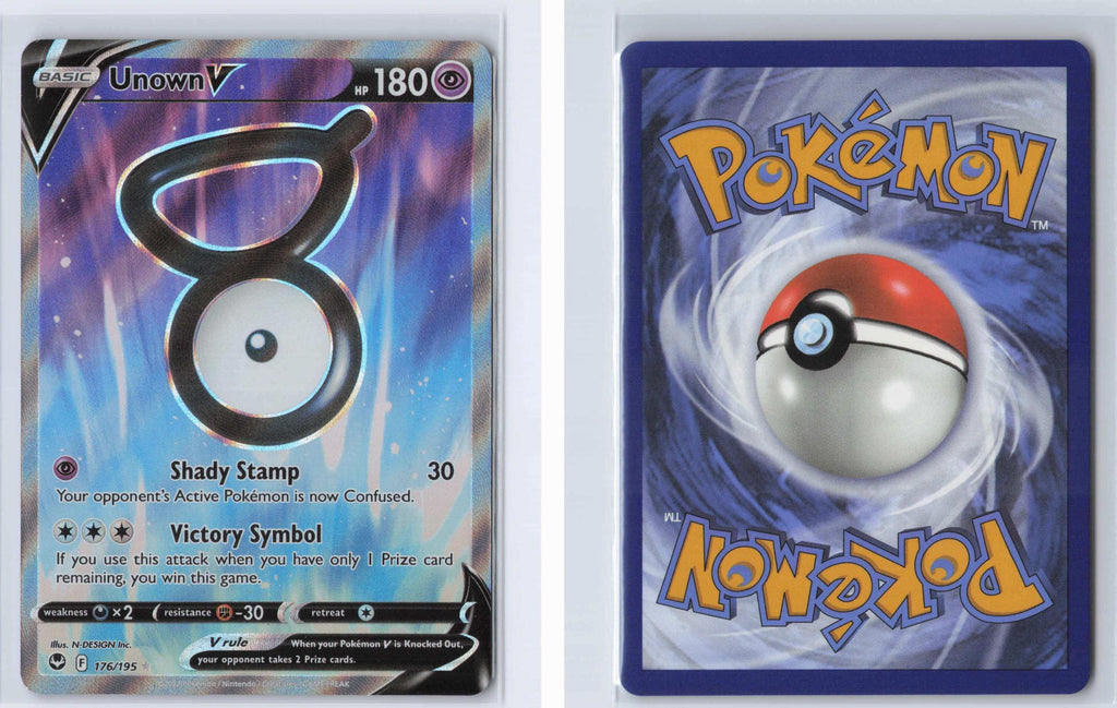 (#176/195) Unown V - Holo [Silver Tempest]
