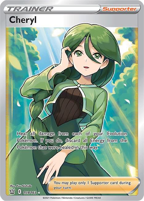 (#159/163) Cheryl (Full Art) [SWSH05: Battle Styles]