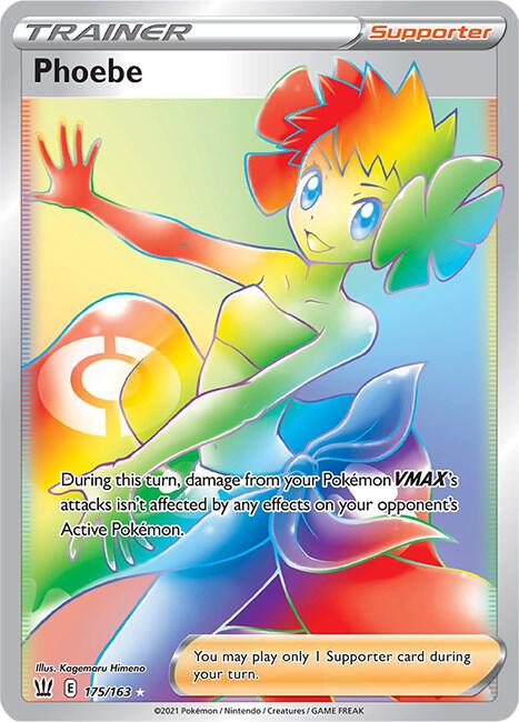 (#175/163) Phoebe (Secret) [SWSH05: Battle Styles]