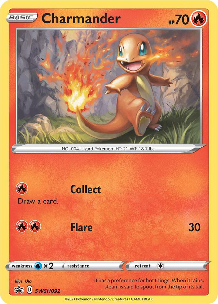(#SWSH092) Charmander [SWSH: Sword & Shield Promo Cards]
