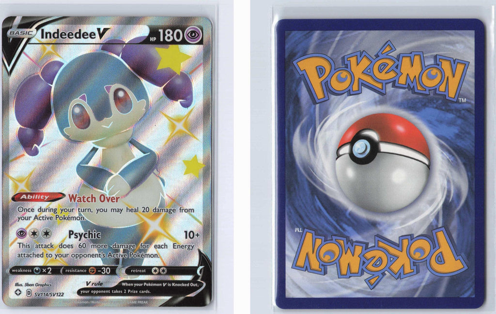 (#SV114/SV122) Indeedee V - Holo [Shining Fates Shiny Vault]