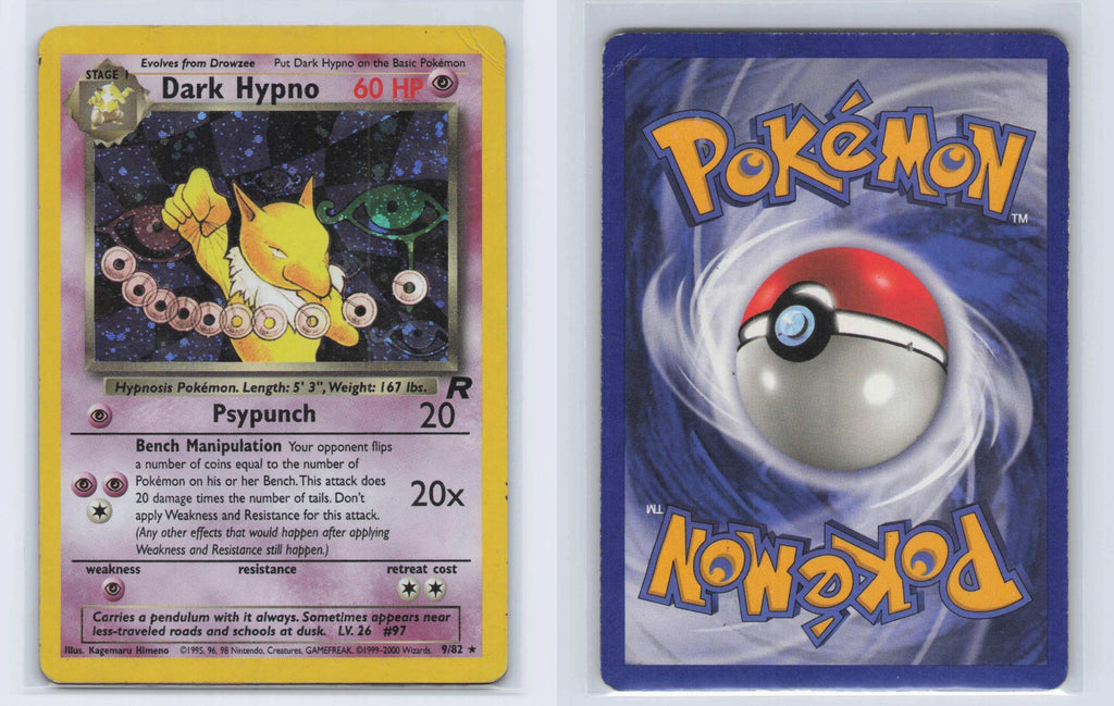 (#9/82) Dark Hypno - Unlimited Holo [Team Rocket]