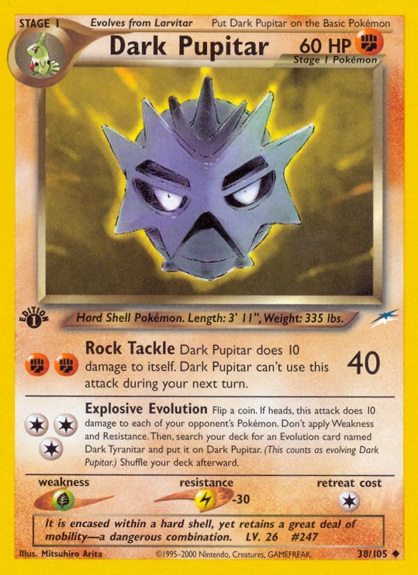 (#38/105) Dark Pupitar - Unlimited [Neo Destiny]