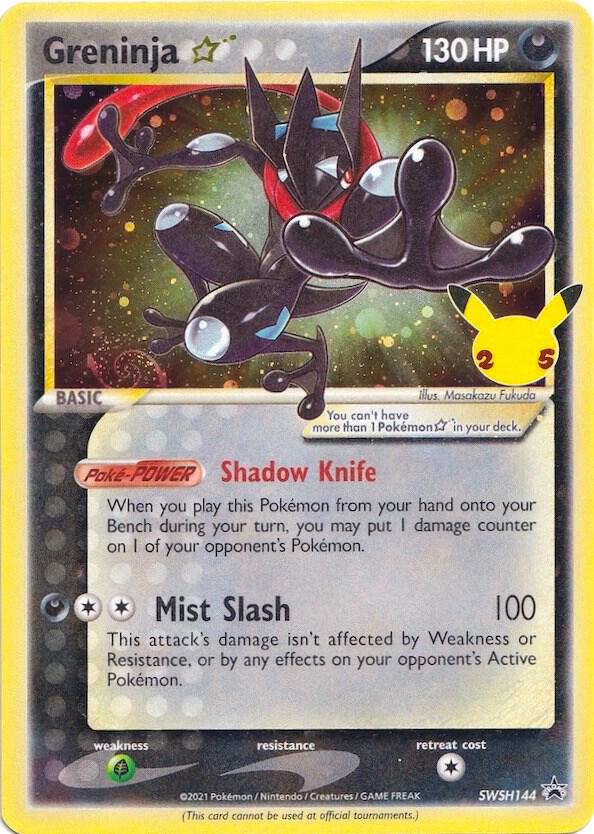 (#SWSH144) Greninja Star [SWSH: Sword & Shield Promo Cards]