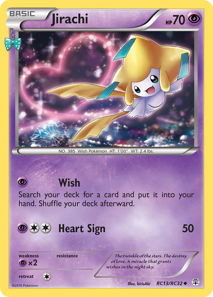 (#RC13/RC32) Jirachi - Holo [Generations]