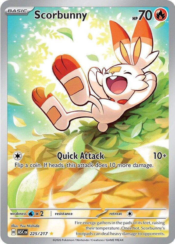 (#225/217) Scorbunny - Holo [Ascended Heroes]